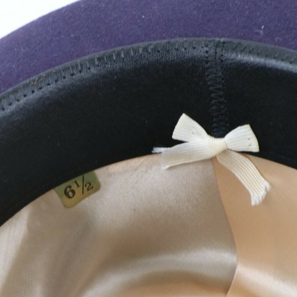 Vintage Rockabilly W Alboum Hat Co Top Hat Cap - Picture 11 of 11